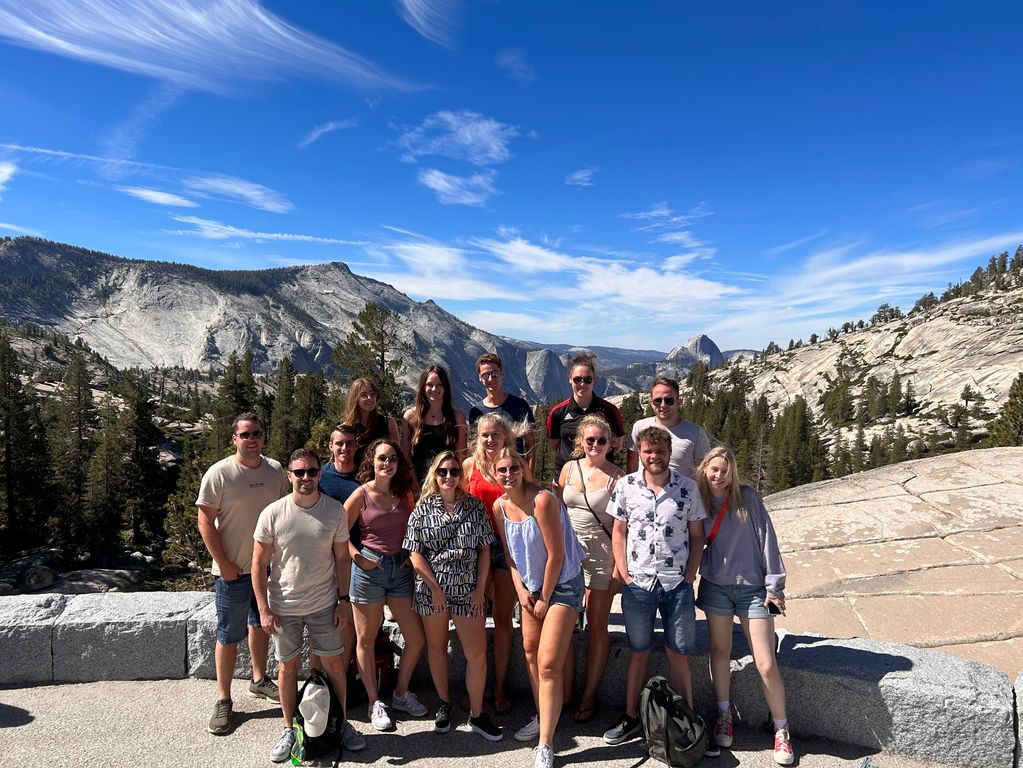 Groepsfoto Yosemite